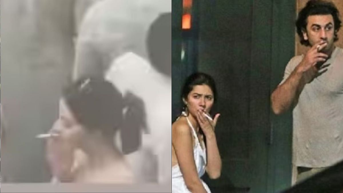 [L] Ananya Panday; [R] Mahira Khan & Ranbir Kapoor